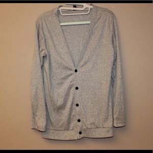 Grey cardigan